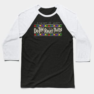 Do the Right Thing Horizon Vintage Baseball T-Shirt